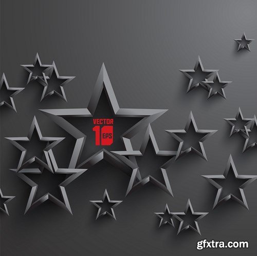 3D Paper and Elements of Design #2, 30xEPS