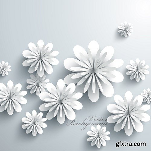 3D Paper and Elements of Design #2, 30xEPS