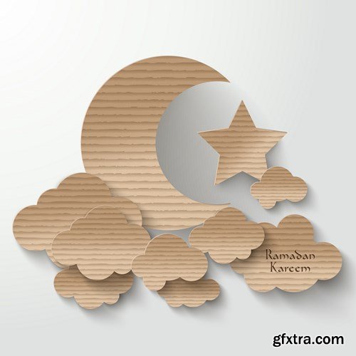 3D Paper and Elements of Design #2, 30xEPS