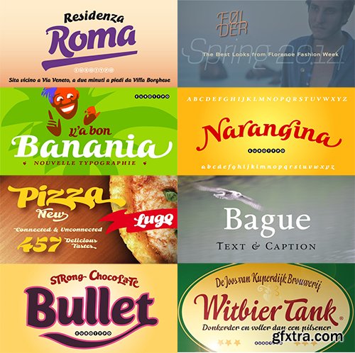 Eurotypo Mega Font Bundle