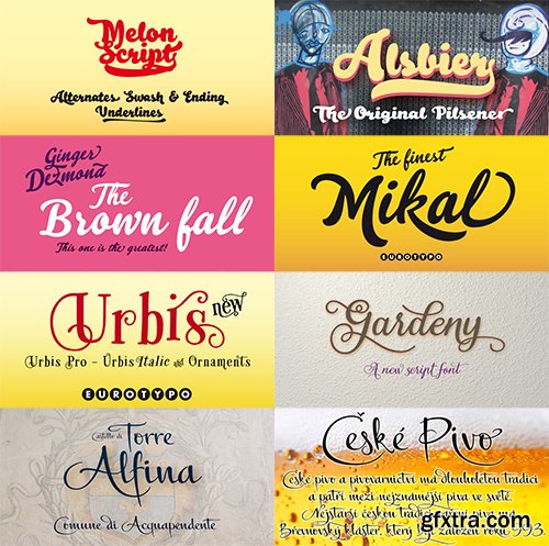 Eurotypo Mega Font Bundle