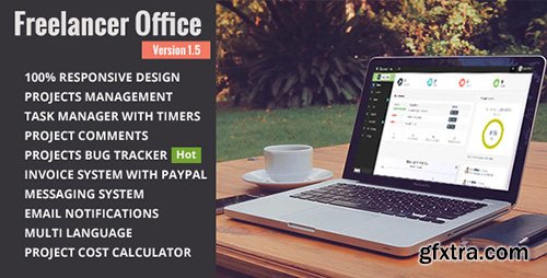 CodeCanyon - Freelancer Office v1.5.6 - Standalone PHP Script
