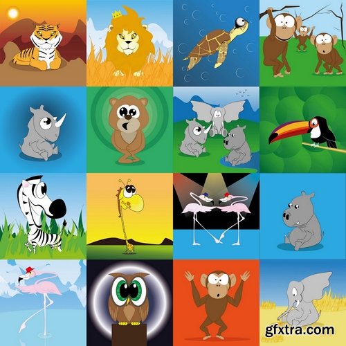 Сollection of funny animals #2-25 Eps