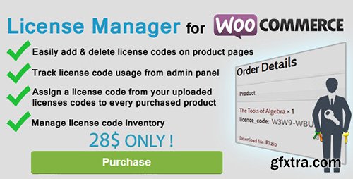 CodeCanyon - License Manager for Woocommerce v4.5