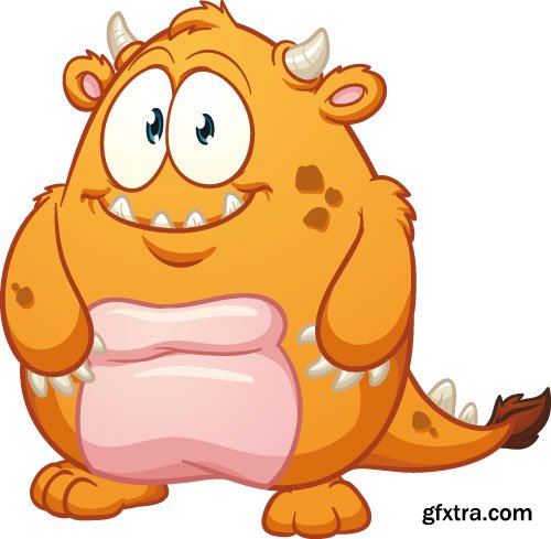 Monster Vectors 1, 25xEPS Monster Vectors 1, 25xEPS