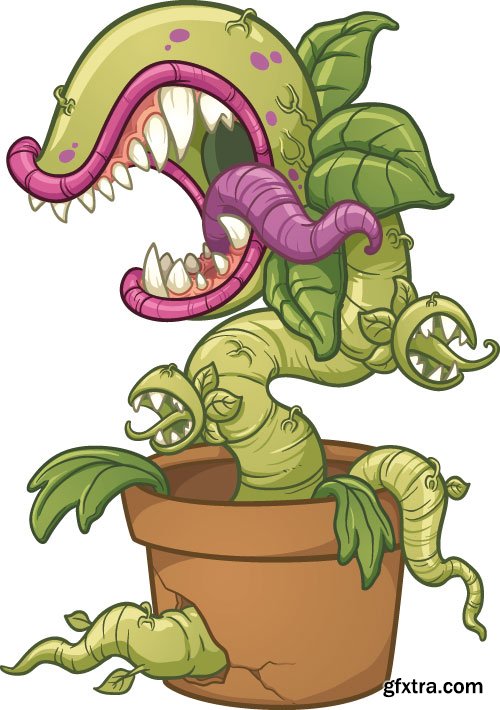 Monster Vectors 1, 25xEPS Monster Vectors 1, 25xEPS