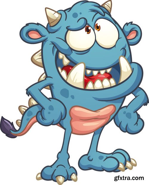 Monster Vectors 1, 25xEPS Monster Vectors 1, 25xEPS