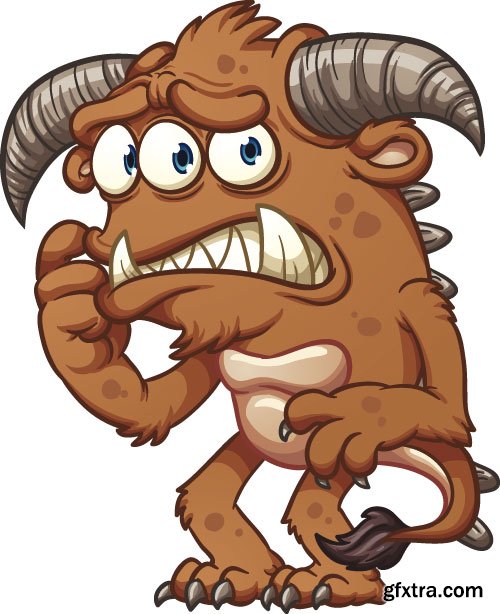 Monster Vectors 1, 25xEPS Monster Vectors 1, 25xEPS