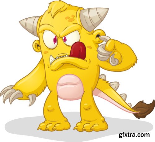 Monster Vectors 2, 25xEPS Monster Vectors 2, 25xEPS