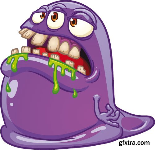 Monster Vectors 2, 25xEPS Monster Vectors 2, 25xEPS