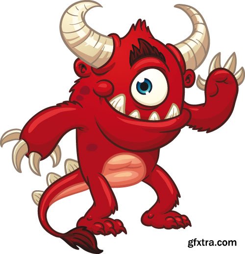 Monster Vectors 2, 25xEPS Monster Vectors 2, 25xEPS