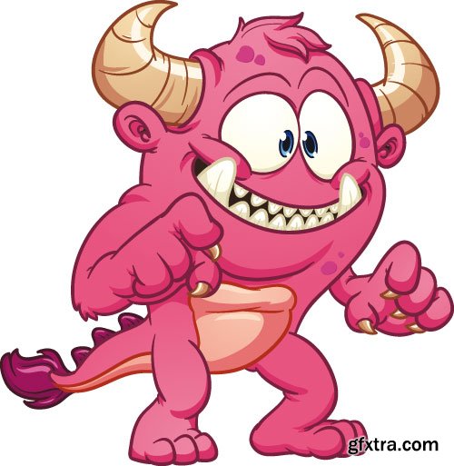 Monster Vectors 2, 25xEPS Monster Vectors 2, 25xEPS