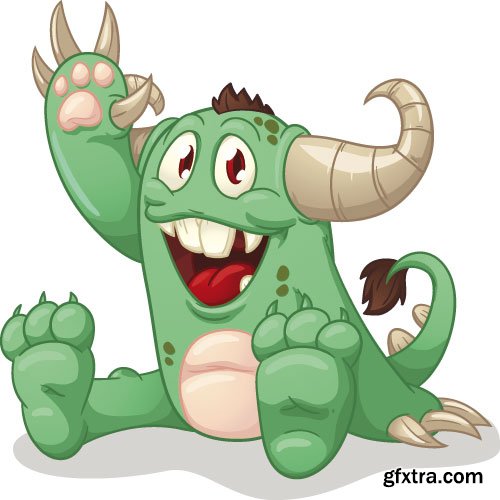 Monster Vectors 2, 25xEPS Monster Vectors 2, 25xEPS