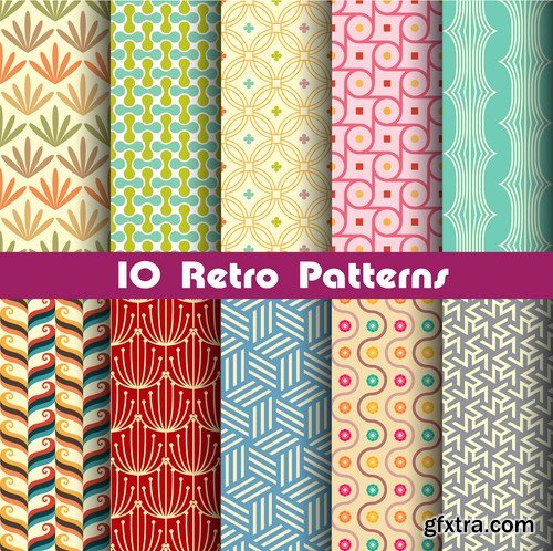 Pattern Collection - 25 Vector Pattern Collection - 25 Vector