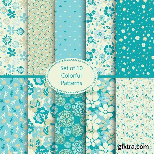 Pattern Collection - 25 Vector Pattern Collection - 25 Vector