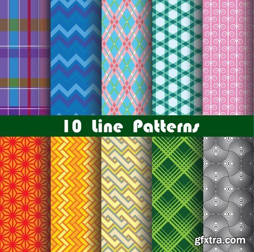 Pattern Collection - 25 Vector Pattern Collection - 25 Vector