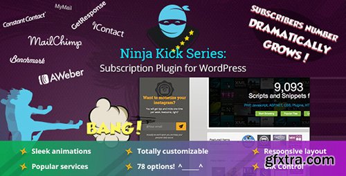 CodeCanyon - Ninja Kick v1.1.2 - Subscription WordPress Plugin