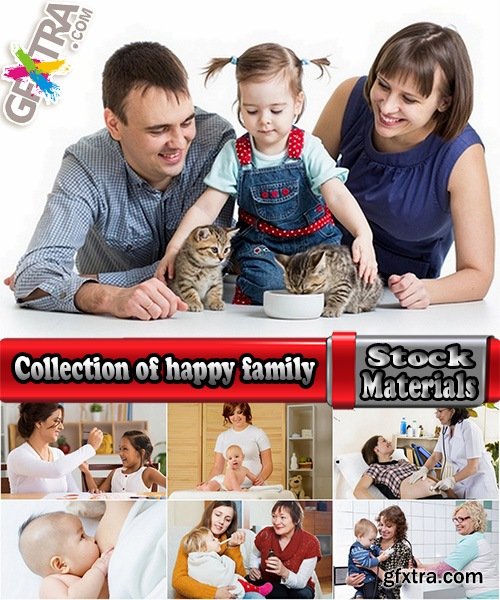 Collection of happy family 25 UHQ Jpeg