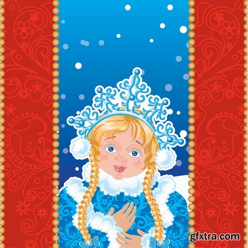 Collection of different cartoon Snow Maidens 25 Eps