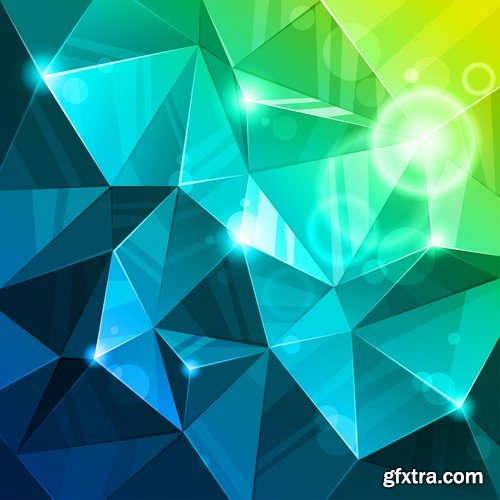 3D Vector Backgrounds - 30x EPS