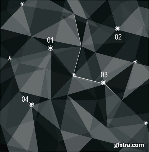 3D Vector Backgrounds - 30x EPS