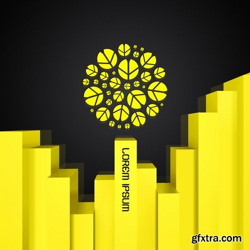 3D Vector Backgrounds - 30x EPS