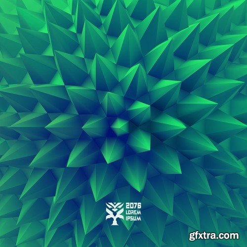 3D Vector Backgrounds - 30x EPS