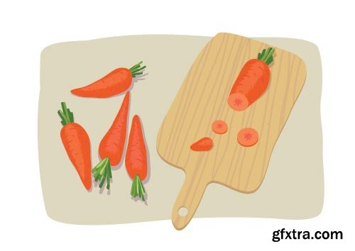 Carrot Vectors 25xEPS