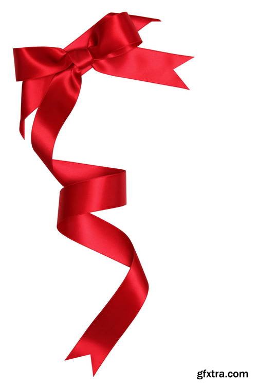 Red Ribbons Isolated 25xJPG Red Ribbons Isolated 25xJPG