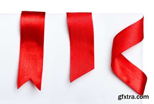 Red Ribbons Isolated 25xJPG Red Ribbons Isolated 25xJPG