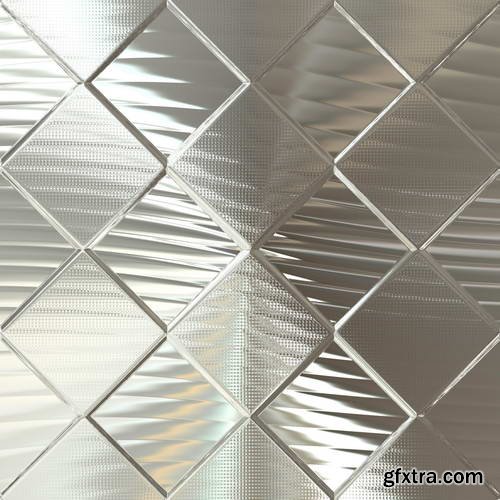 Silver, Platinum &amp; Chrome Textures 25xJPG