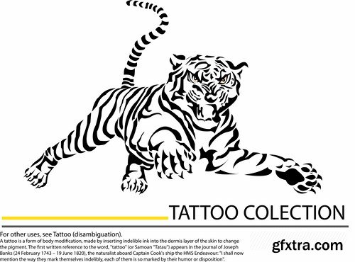 Tatoo elements 4,25 x EPS