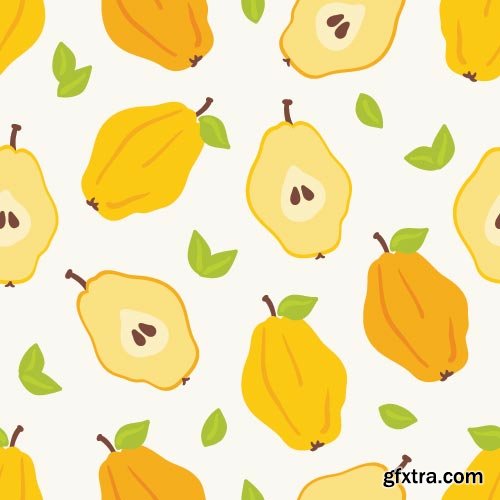 Quince Vectors &amp; Photos 9xEPS, 16xJPG