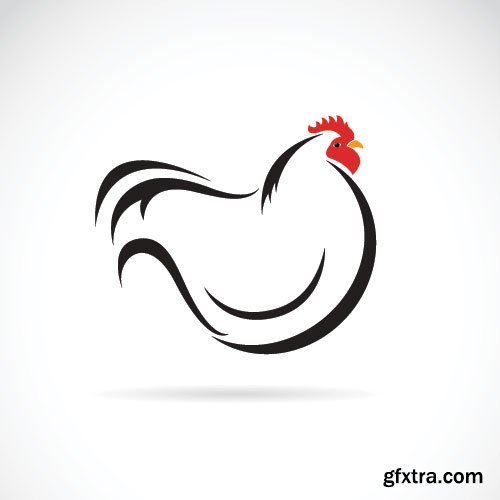 Chicken Logos & Designs 25xEPS Chicken Logos & Designs 25xEPS