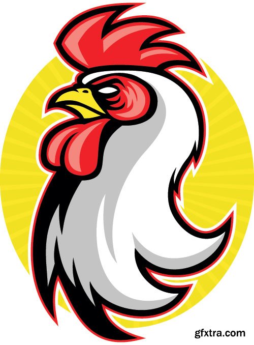 Chicken Logos & Designs 25xEPS Chicken Logos & Designs 25xEPS