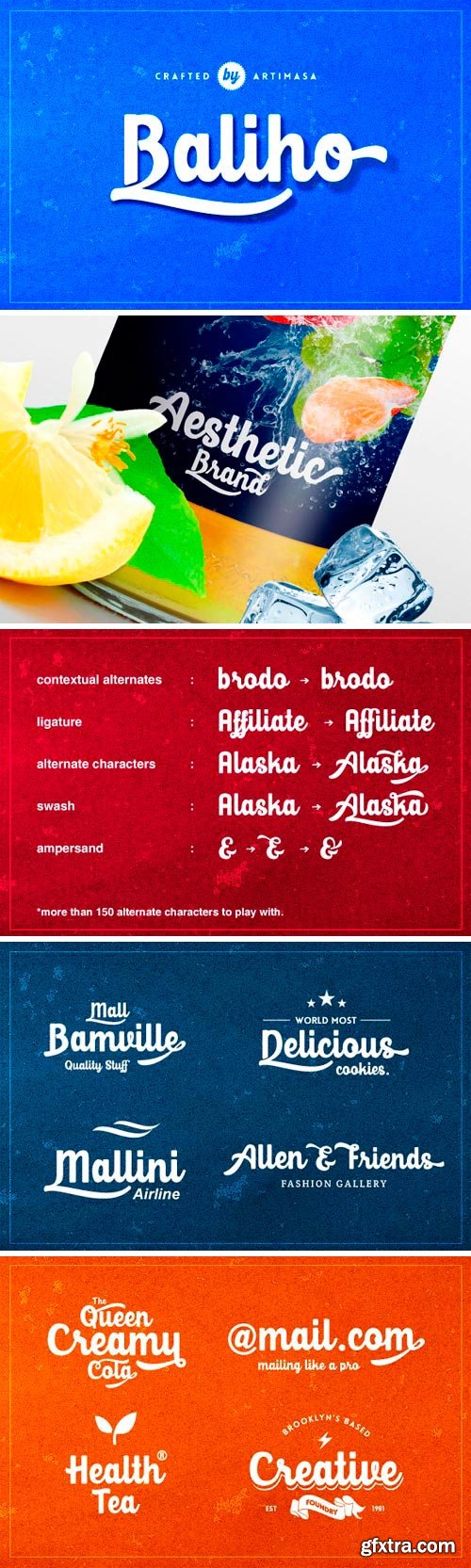 Baliho Script Font for $29