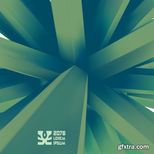 3D Vector Backgrounds #2 - 30x EPS