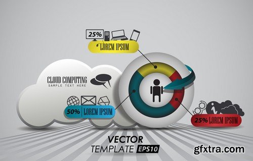 3D Vector Backgrounds #2 - 30x EPS