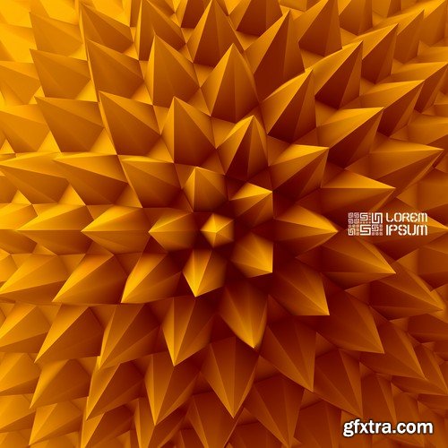 3D Vector Backgrounds #2 - 30x EPS