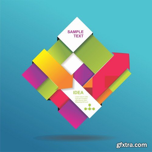 3D Vector Backgrounds #2 - 30x EPS