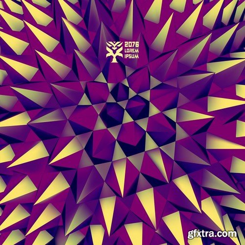 3D Vector Backgrounds #2 - 30x EPS