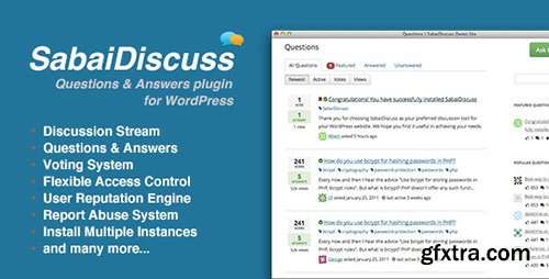 CodeCanyon - Sabai Discuss v1.3.6 for WordPress