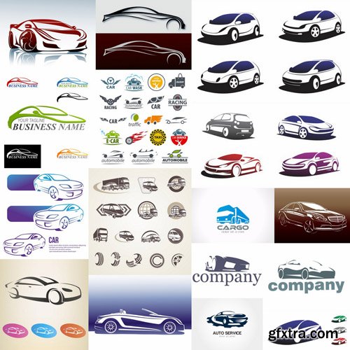 Car Logos Collection - 25 Vector Car Logos Collection - 25 Vector