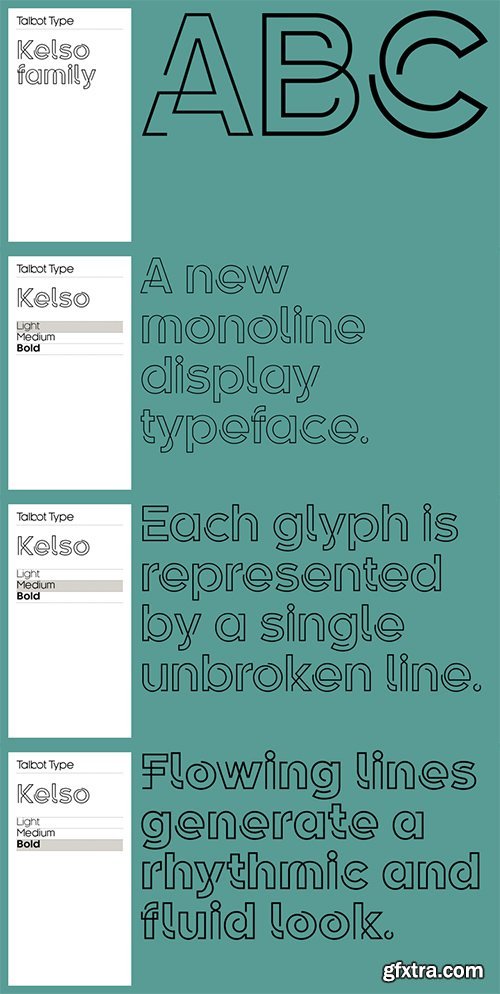 Kelso Font Family - 6 Fonts $156 Kelso Font Family - 6 Fonts $156