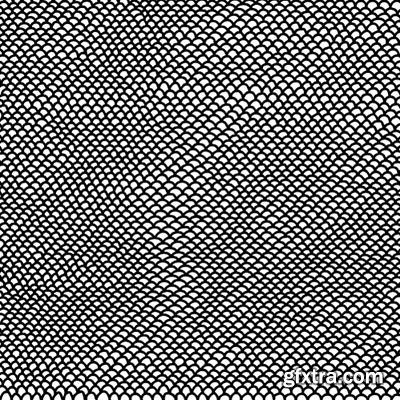 Hand-Drawn Seamless Patterns 2, 25xEPS