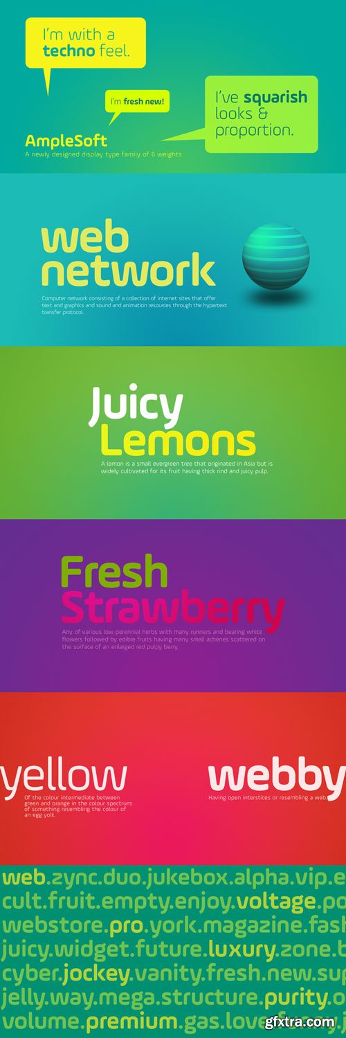 Ample Soft Font Family $300