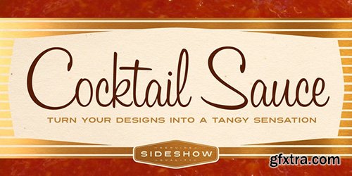 Cocktail Sauce Font - 1 Font