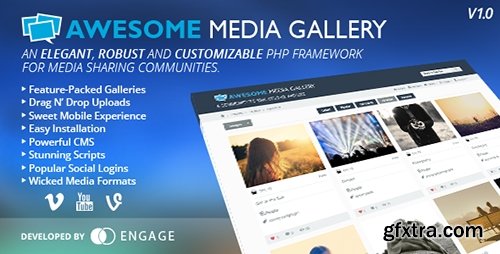 CodeCanyon - Awesome Media Gallery v1.0