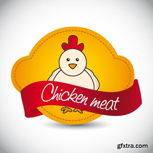 Chicken Logos & Designs 2, 25xEPS Chicken Logos & Designs 2, 25xEPS