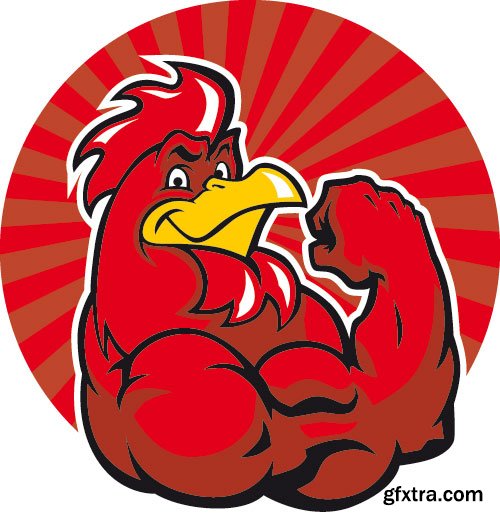 Chicken Logos & Designs 2, 25xEPS Chicken Logos & Designs 2, 25xEPS